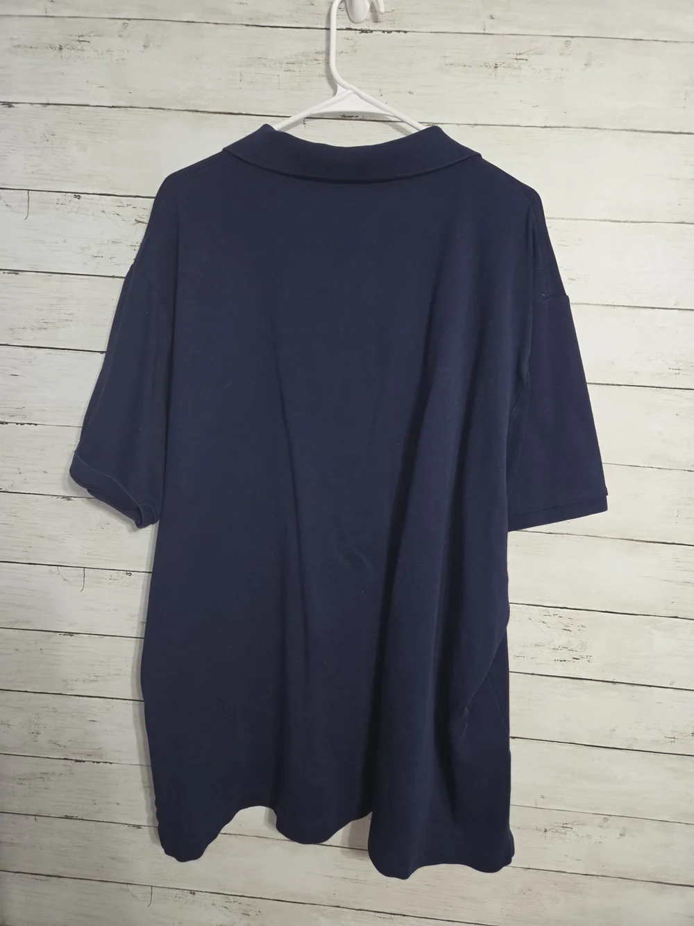 Ralph Lauren Navy Short-Sleeve Polo with White Pony Logo Size 2X Soft Comfy Prep